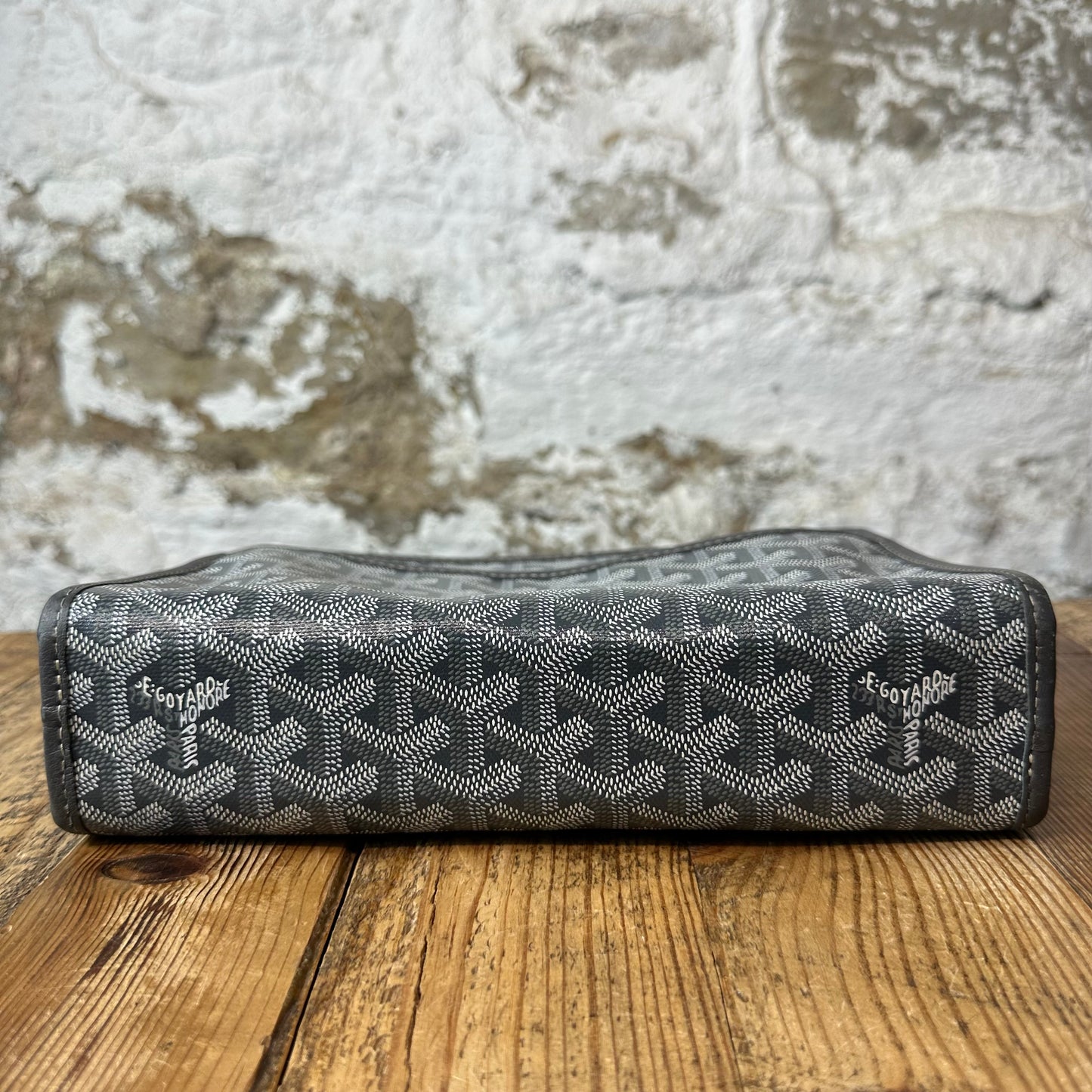 Goyard Jouvence Grey Monogram Toiletry Bag