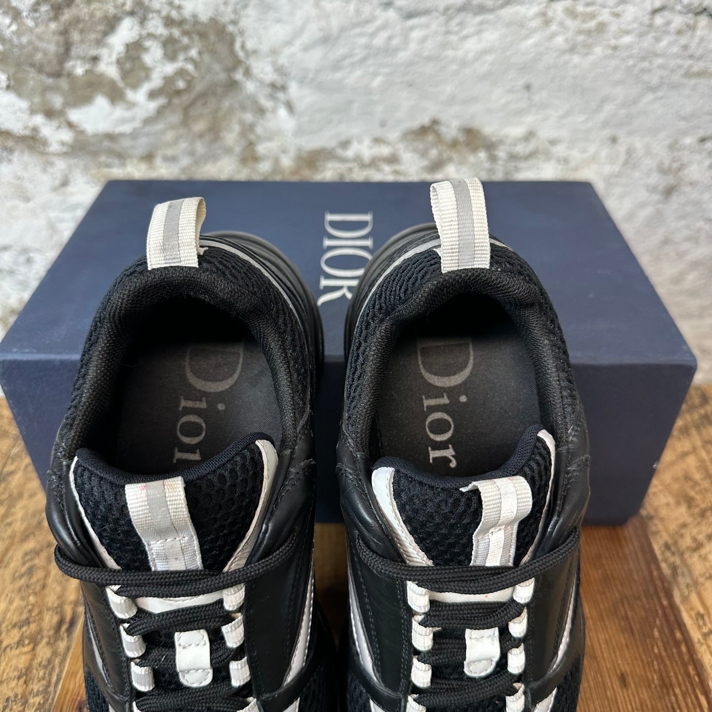 Dior B22 Triple Black Sneaker Sz 6.5 (39)