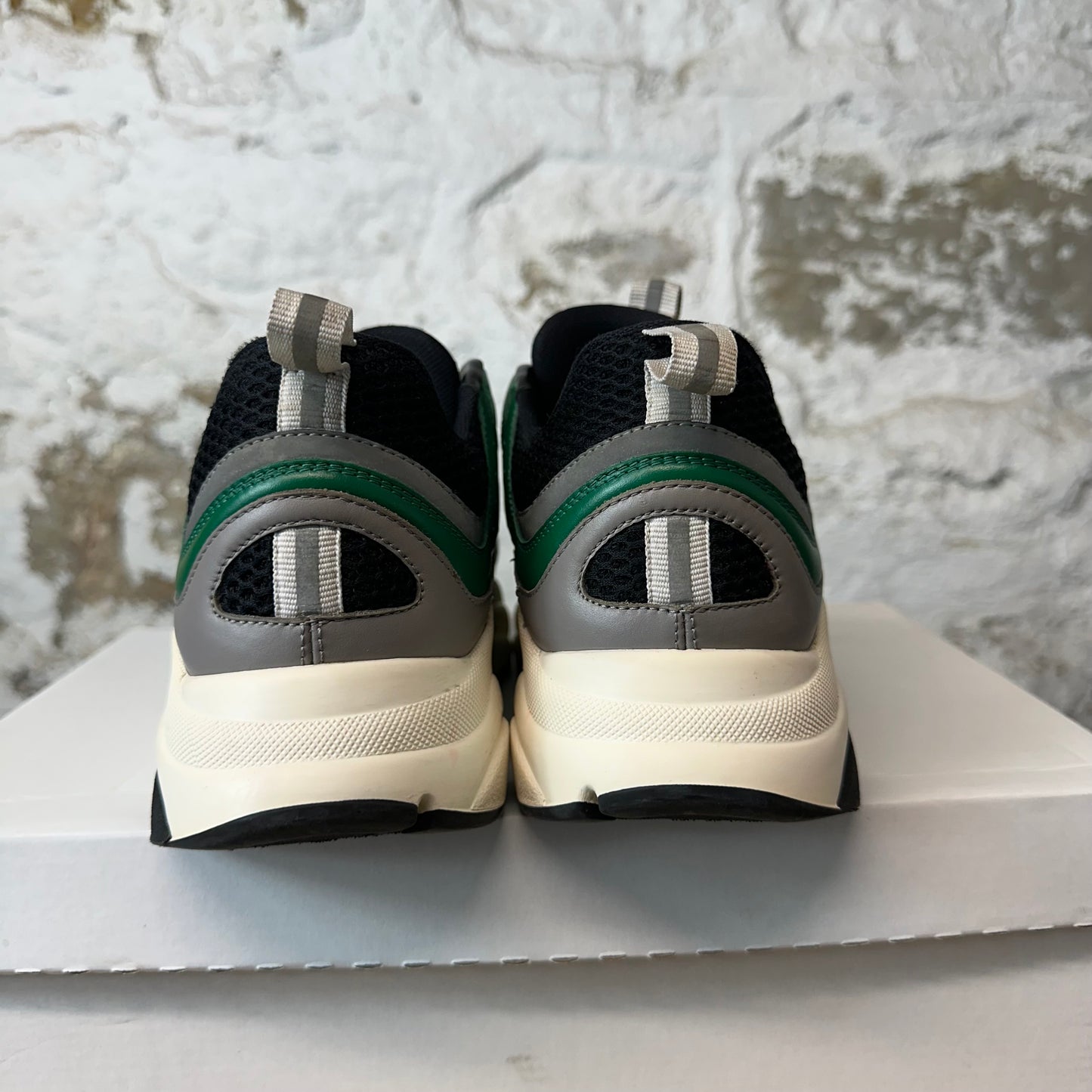 Dior B22 Green White Black Sneaker Sz 7 (40)