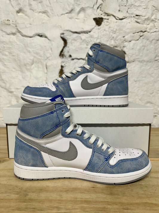 Air Jordan 1 High Hyper Royal Smoke Grey Sz 8