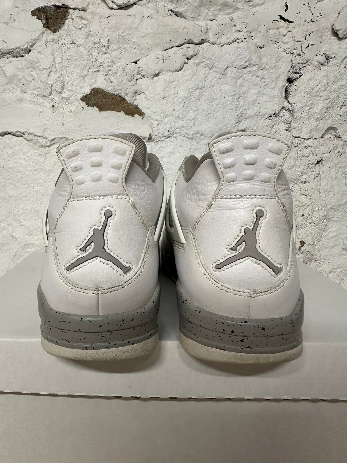 Air Jordan 4 White Oreo Sz 8