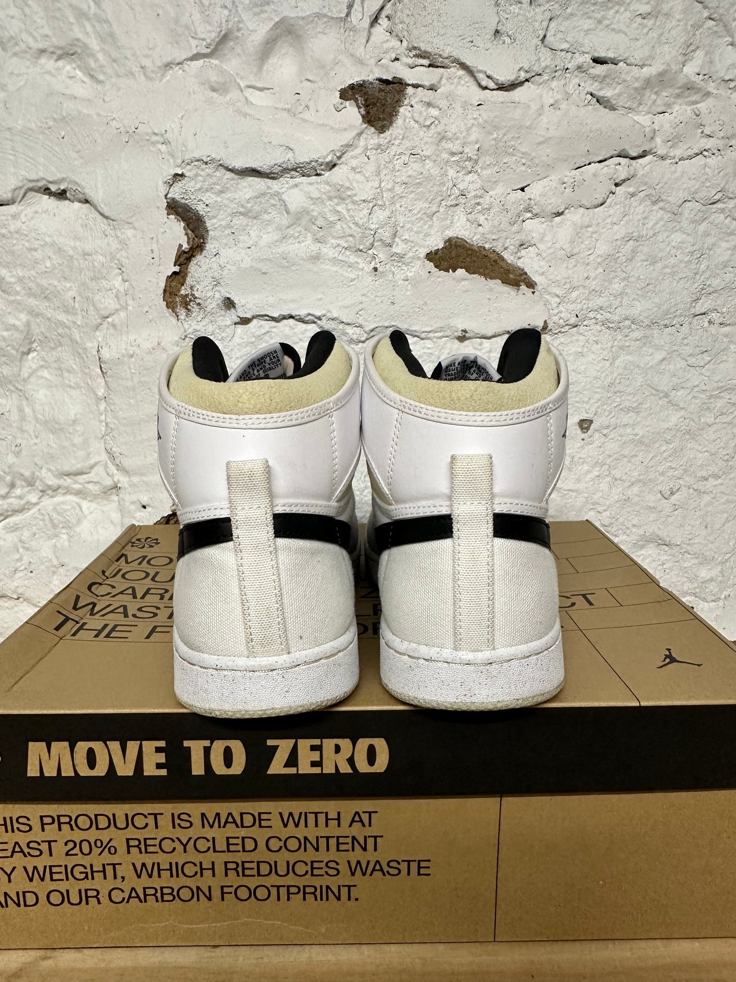 Air Jordan 1 AJKO White Black Grey Fog Sz 11