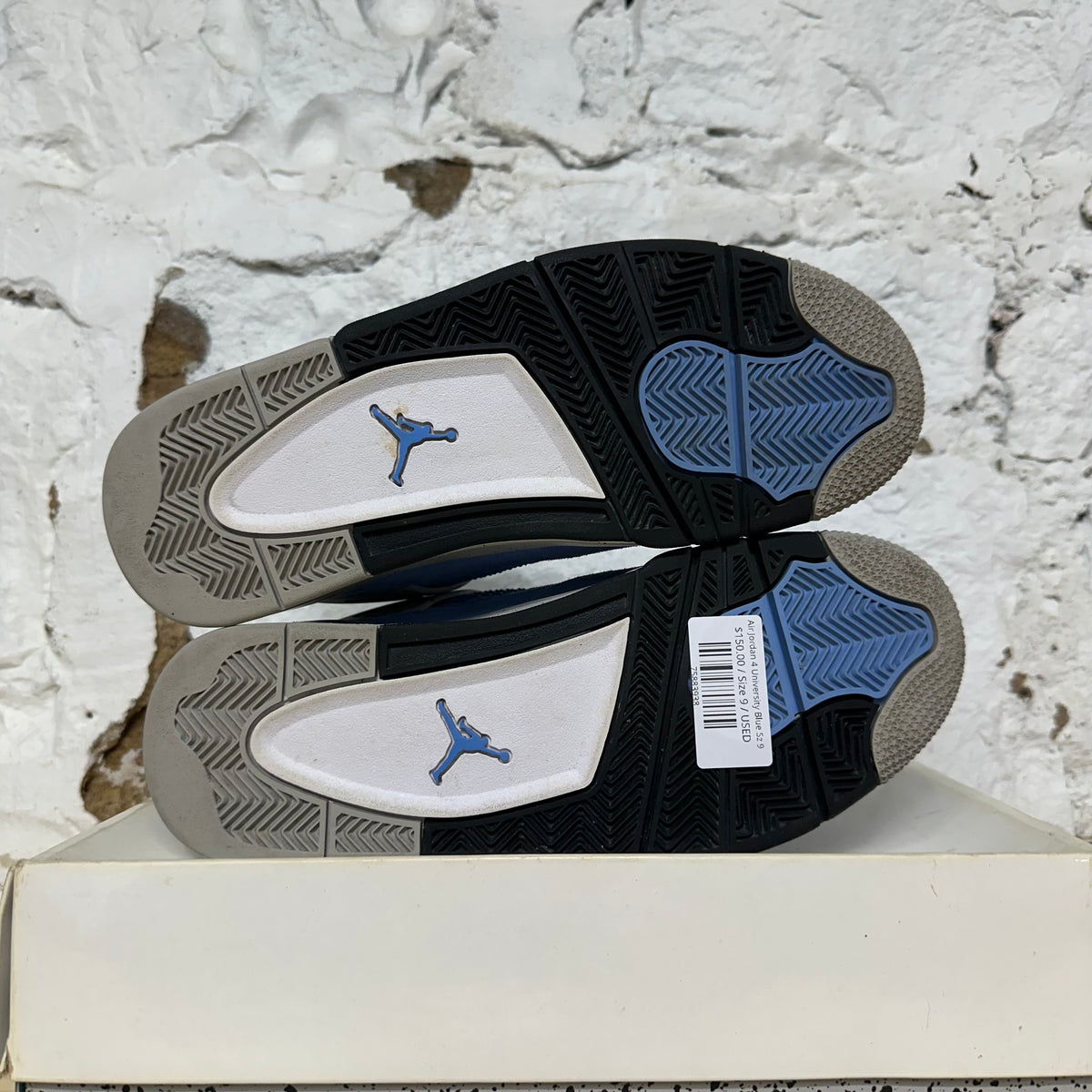 Air Jordan 4 University Blue Sz 9