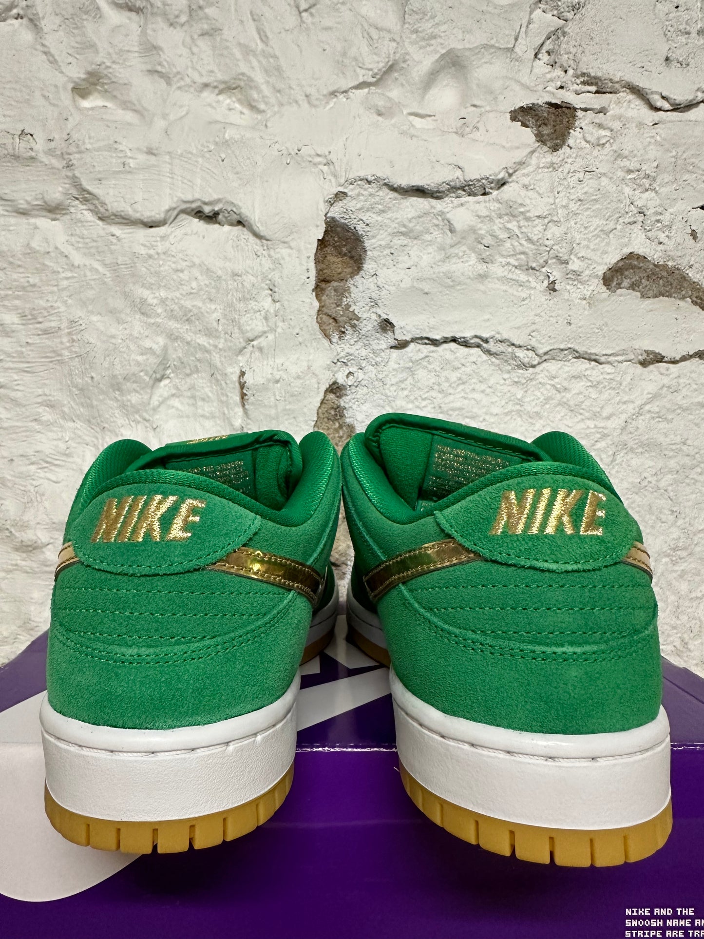 Nike SB Dunk Low St Patricks Day Sz 9 DS
