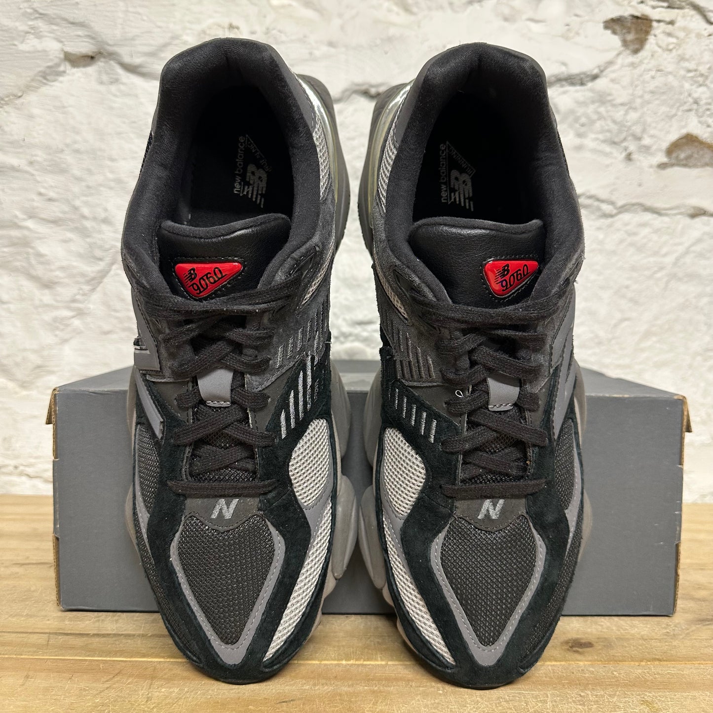 New Balance 9060 Black Castlerock Sz 12.5