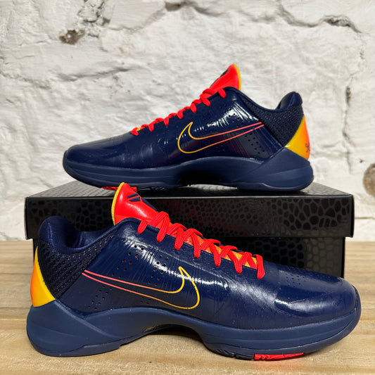 Nike Kobe 5 Protro Caitlin Clark Indiana Fever Sz 9 DS