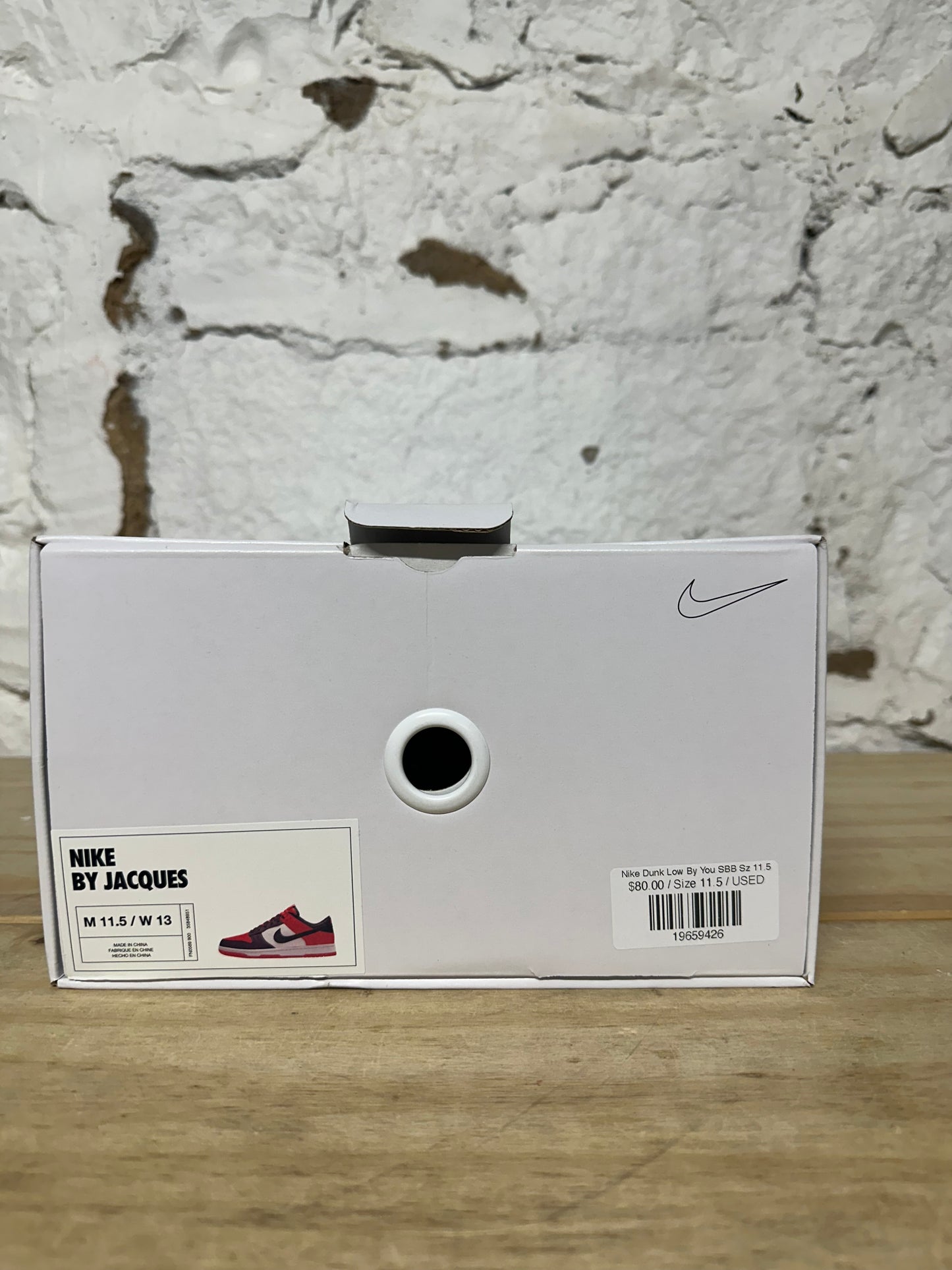 Nike Dunk Low By You Shattered Backboard Sz 11.5