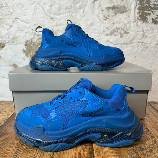 Balenciaga Triple S Dark Blue Sz 8 (41)