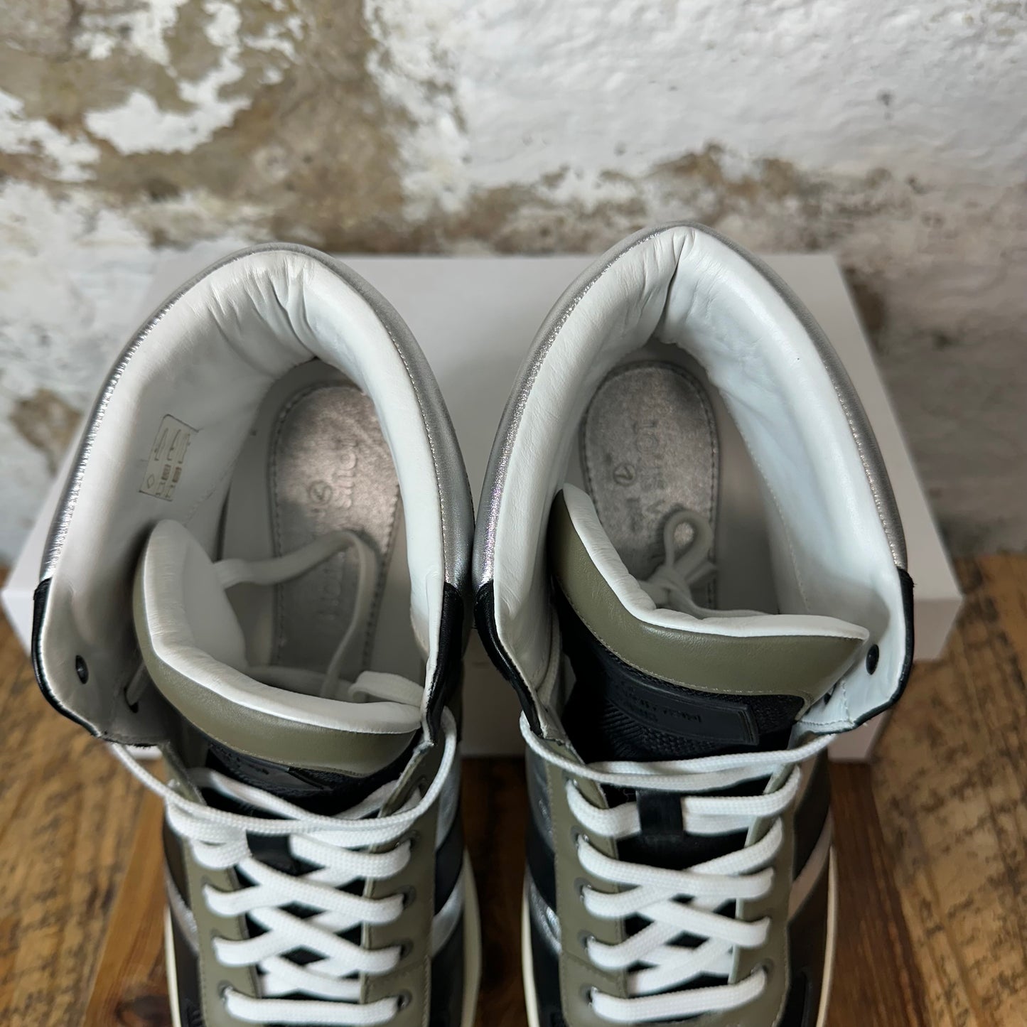 Louis Vuitton High Geant Tripe Damier Sneaker Sz 11 (9.5LV)