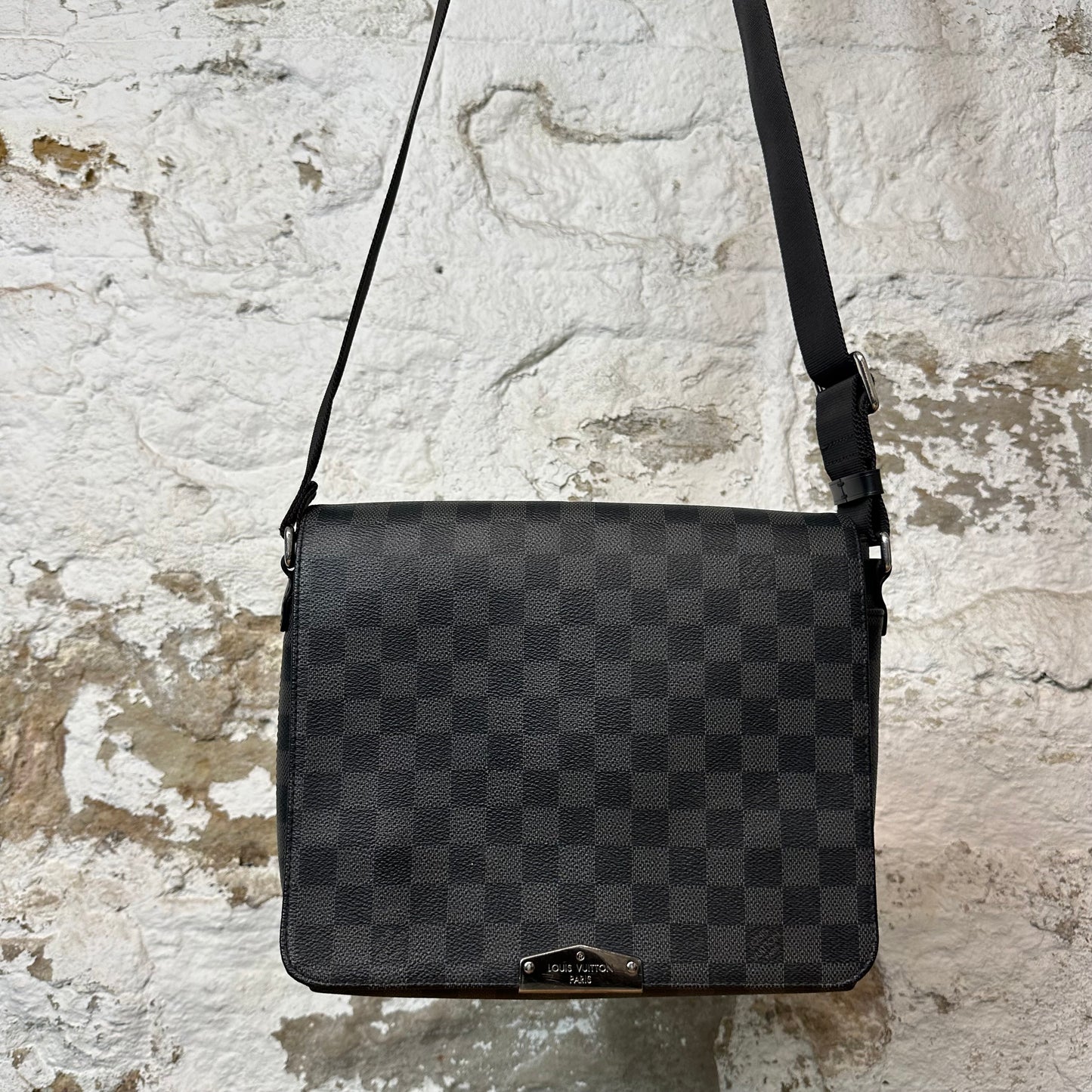 Louis Vuitton Damier Graphite District PM Messenger Bag