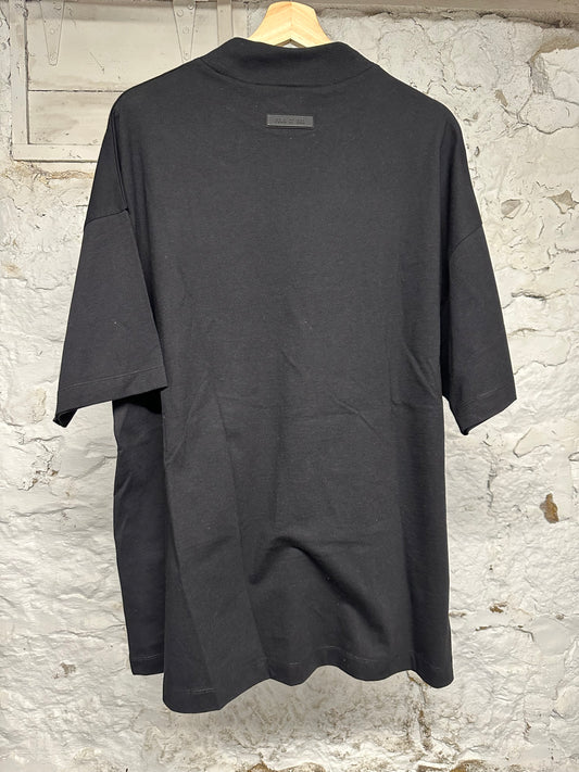 Fear of God Essentials Black T-Shirt Sz S
