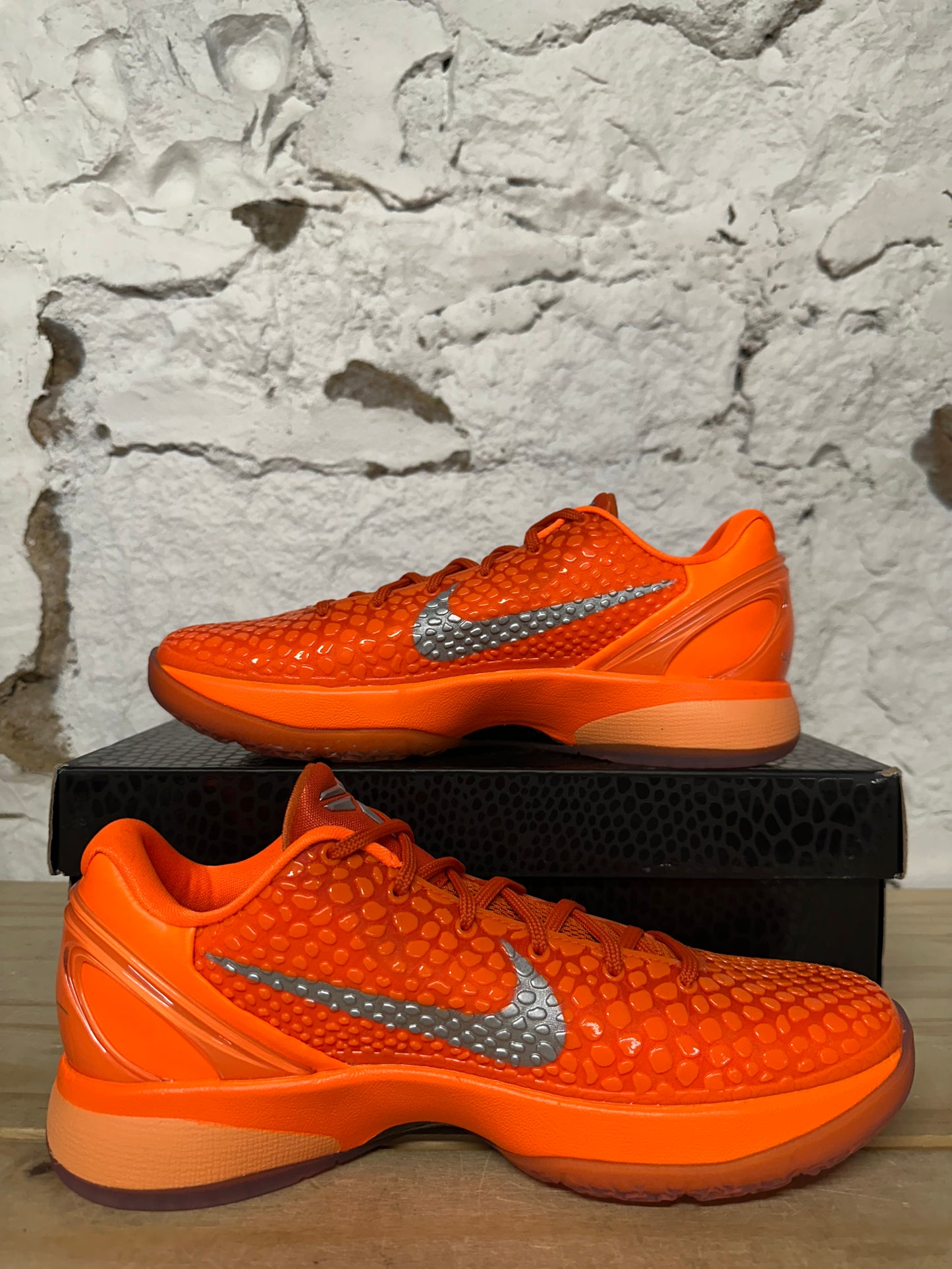 Nike Kobe 6 Protro Total Orange Sz 9 DS
