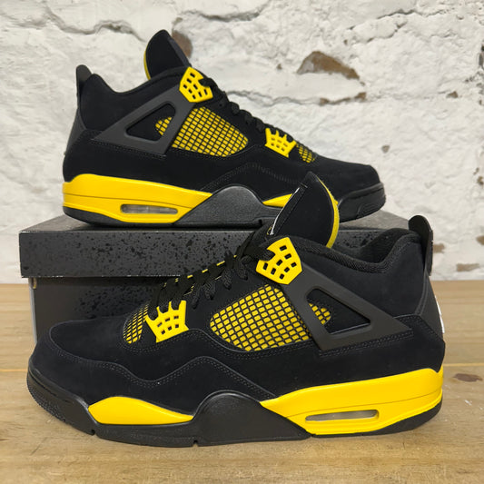 Air Jordan 4 Yellow Thunder Sz 14