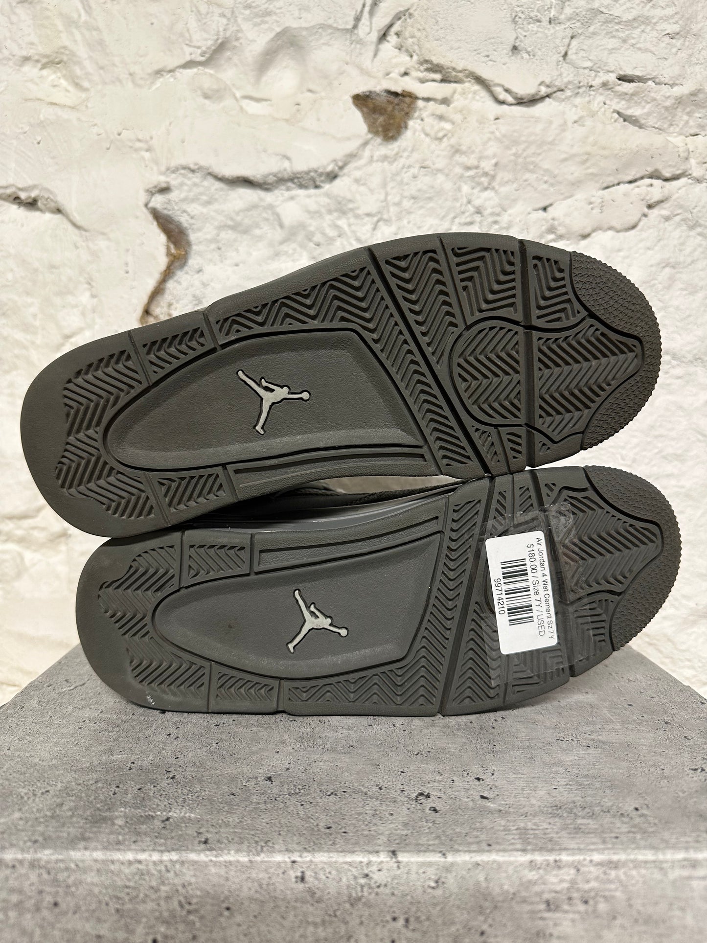 Air Jordan 4 Paris Olympics Wet Cement Sz 7Y