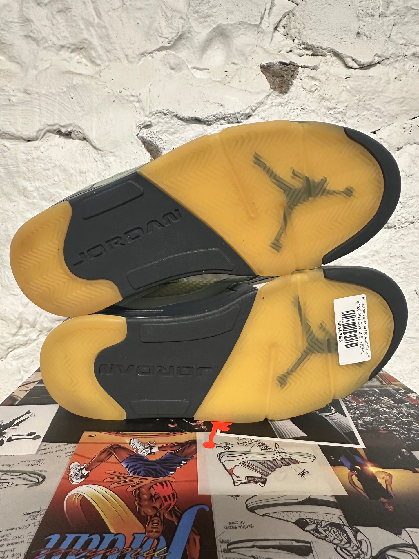 Air Jordan 5 Jade Horizon Sz 8.5