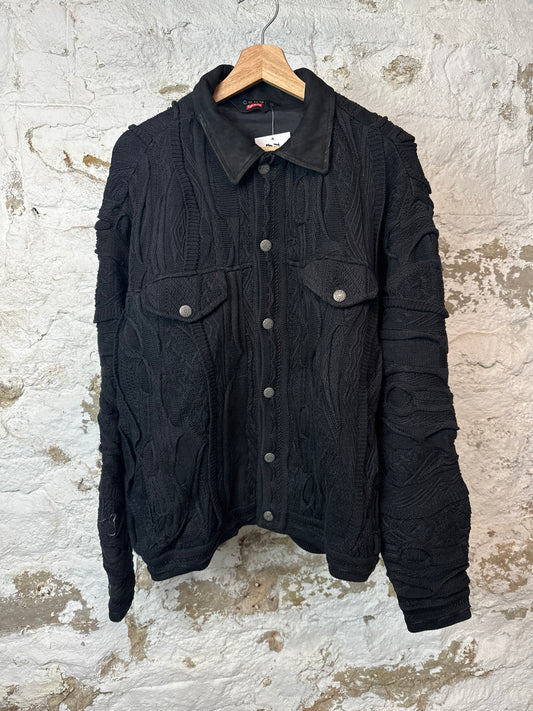 Supreme Coogi Trucker Jacket Black Sz XL