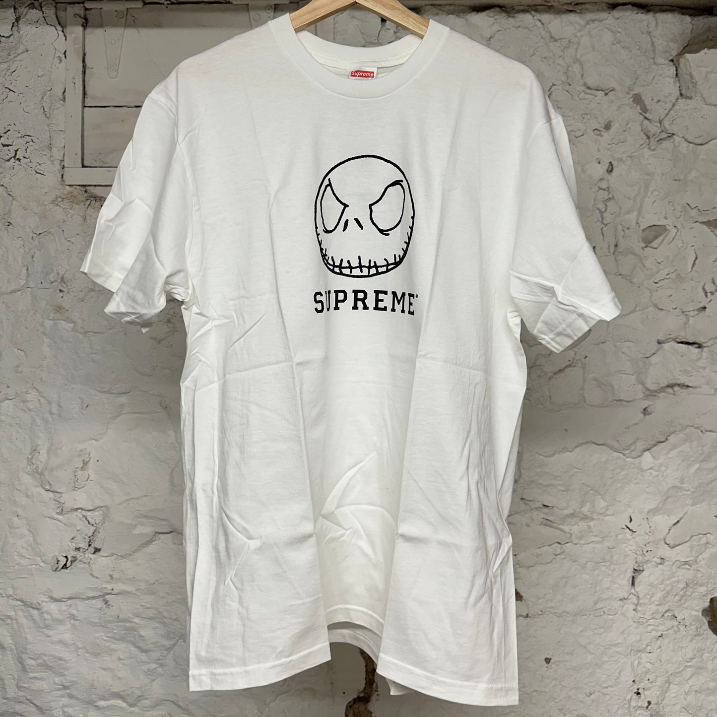 Supreme Skeleton White T-Shirt Sz M DS