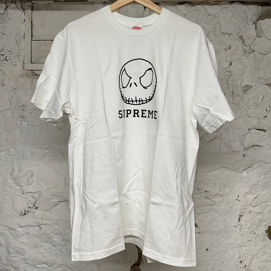 Supreme Skeleton White T-Shirt Sz M DS