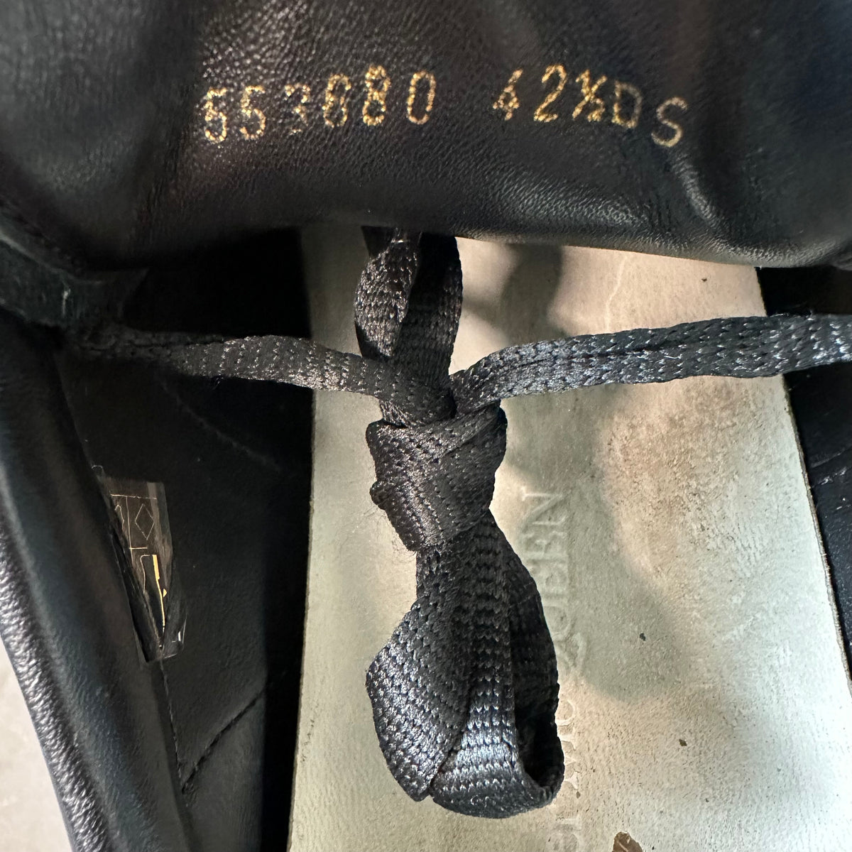 Alexander Mcqueen Black White Sole Sneaker Sz 9.5 (42.5)