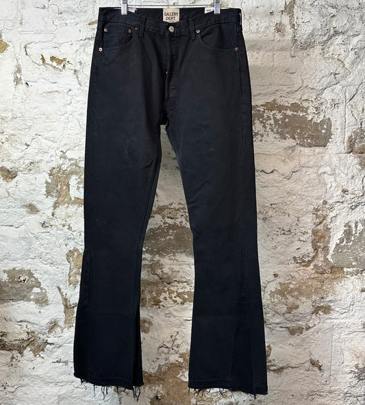 Gallery Department Black Flare Denim Jeans Sz 32