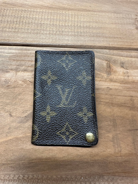 LV Monogram Sleeve Card Holder