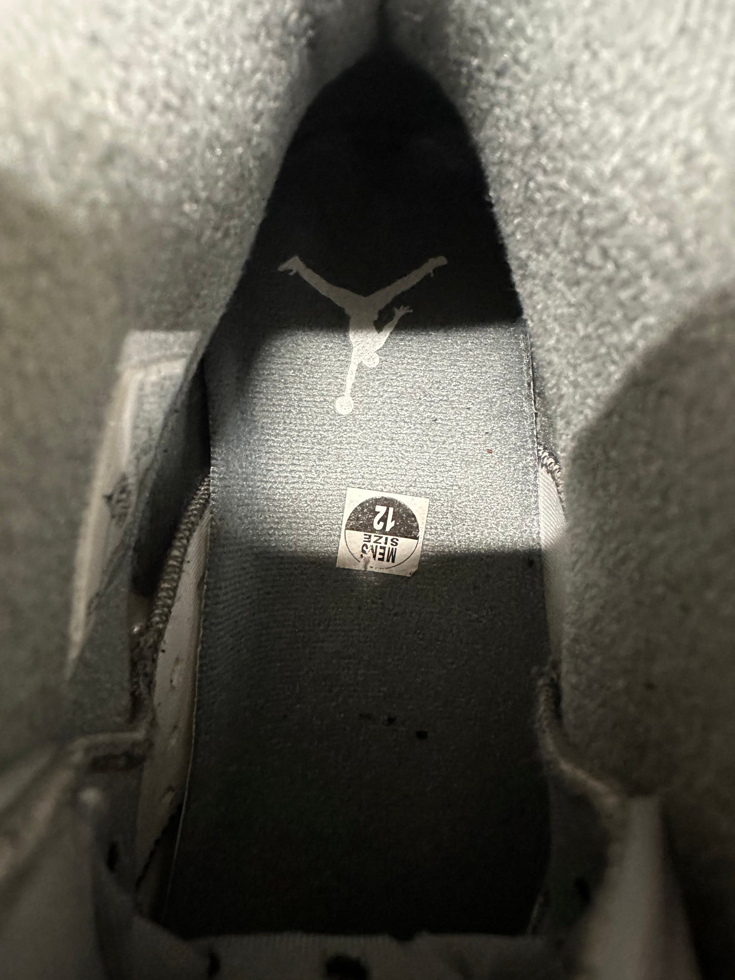 Air Jordan 6 Cool Grey Sz 12