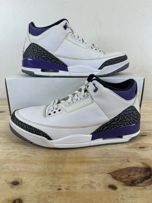 Air Jordan 3 Dark Iris Sz 11