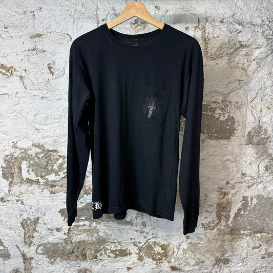 Chrome Hearts Dagger L/s Black Sz M