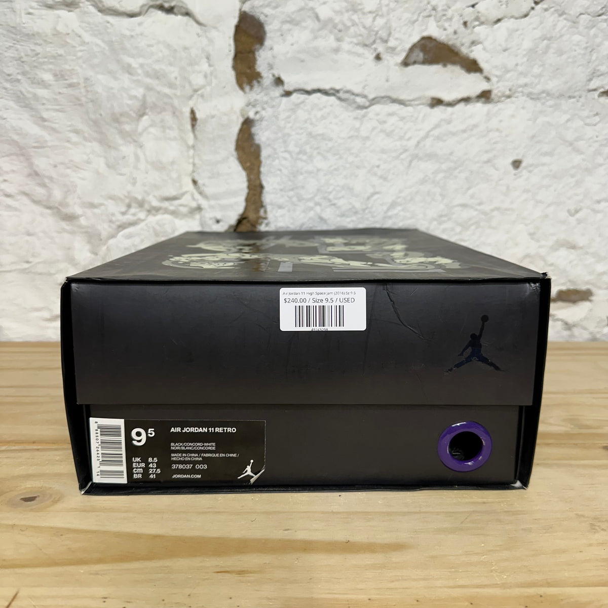 Air Jordan 11 High Space Jam (2016) Sz 9.5