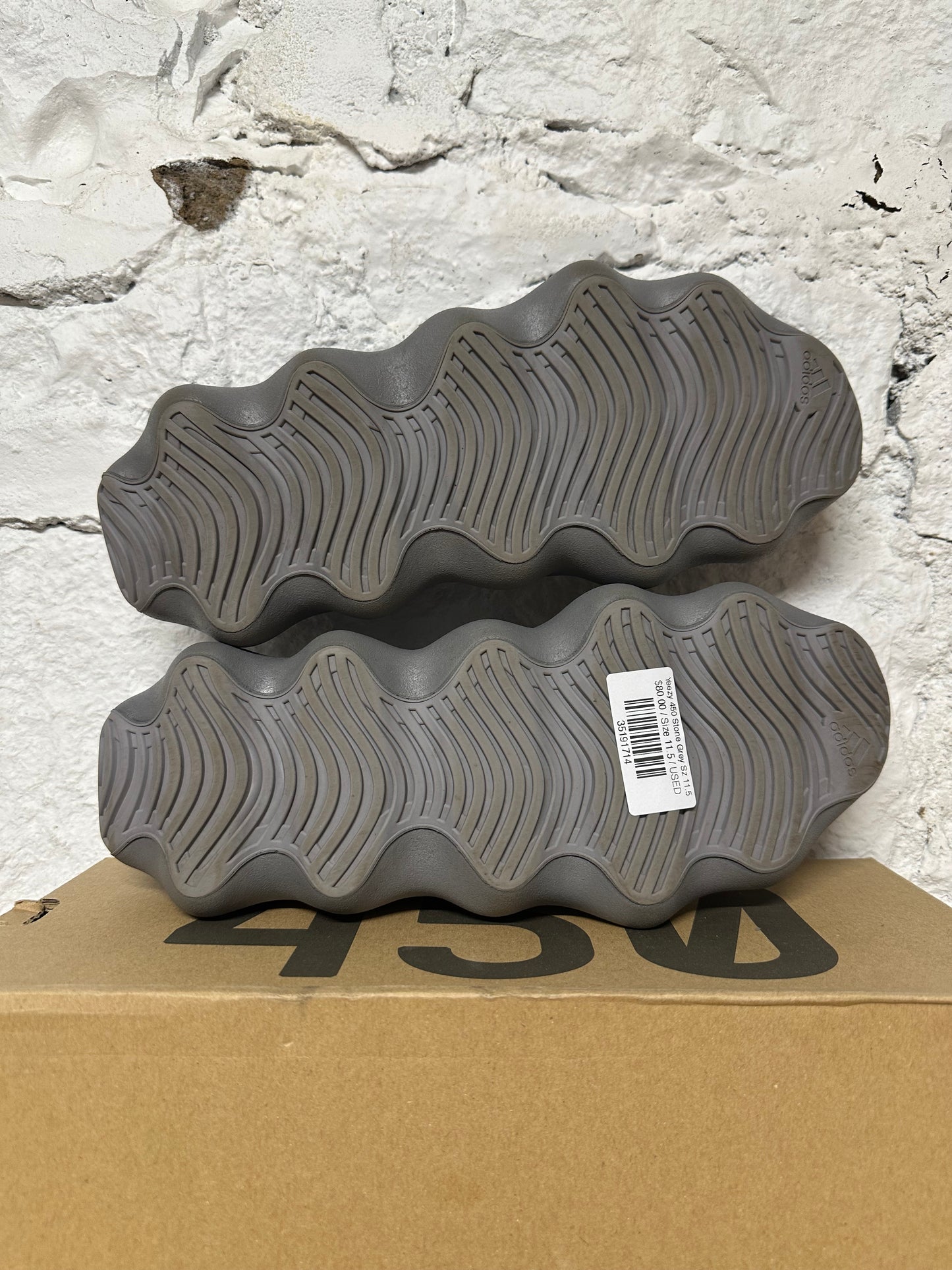 Yeezy 450 Stone Grey Sz 11.5