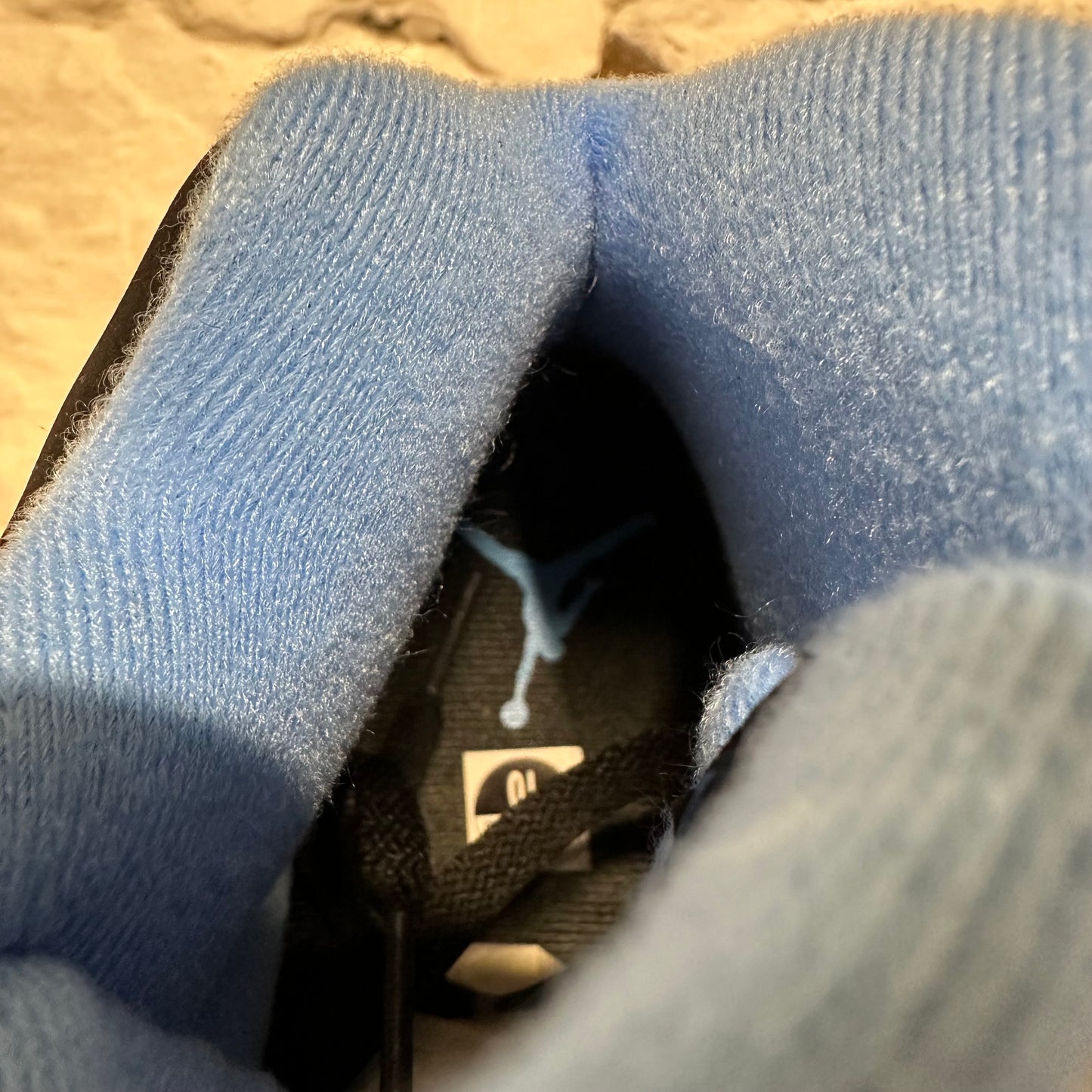 Air Jordan 5 Black University Blue Sz 10 DS