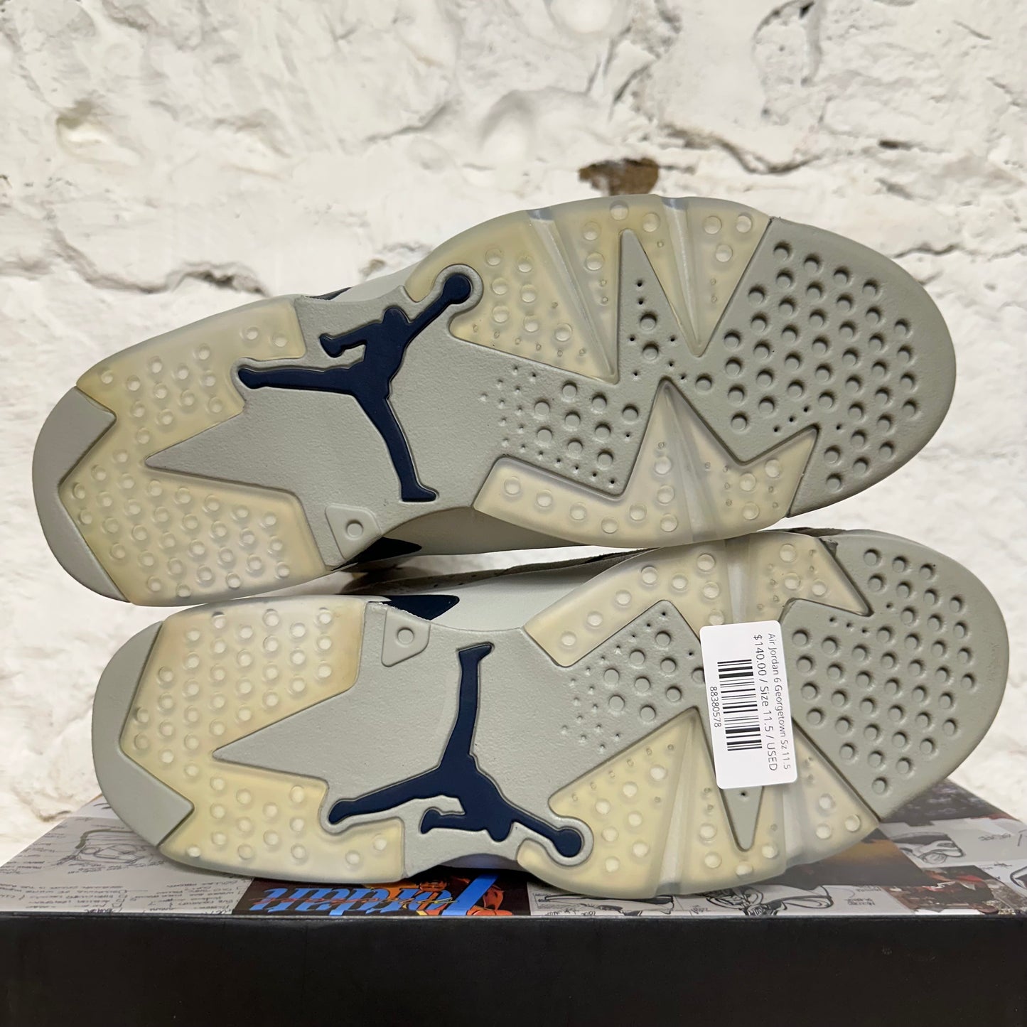 Air Jordan 6 Georgetown Sz 11.5