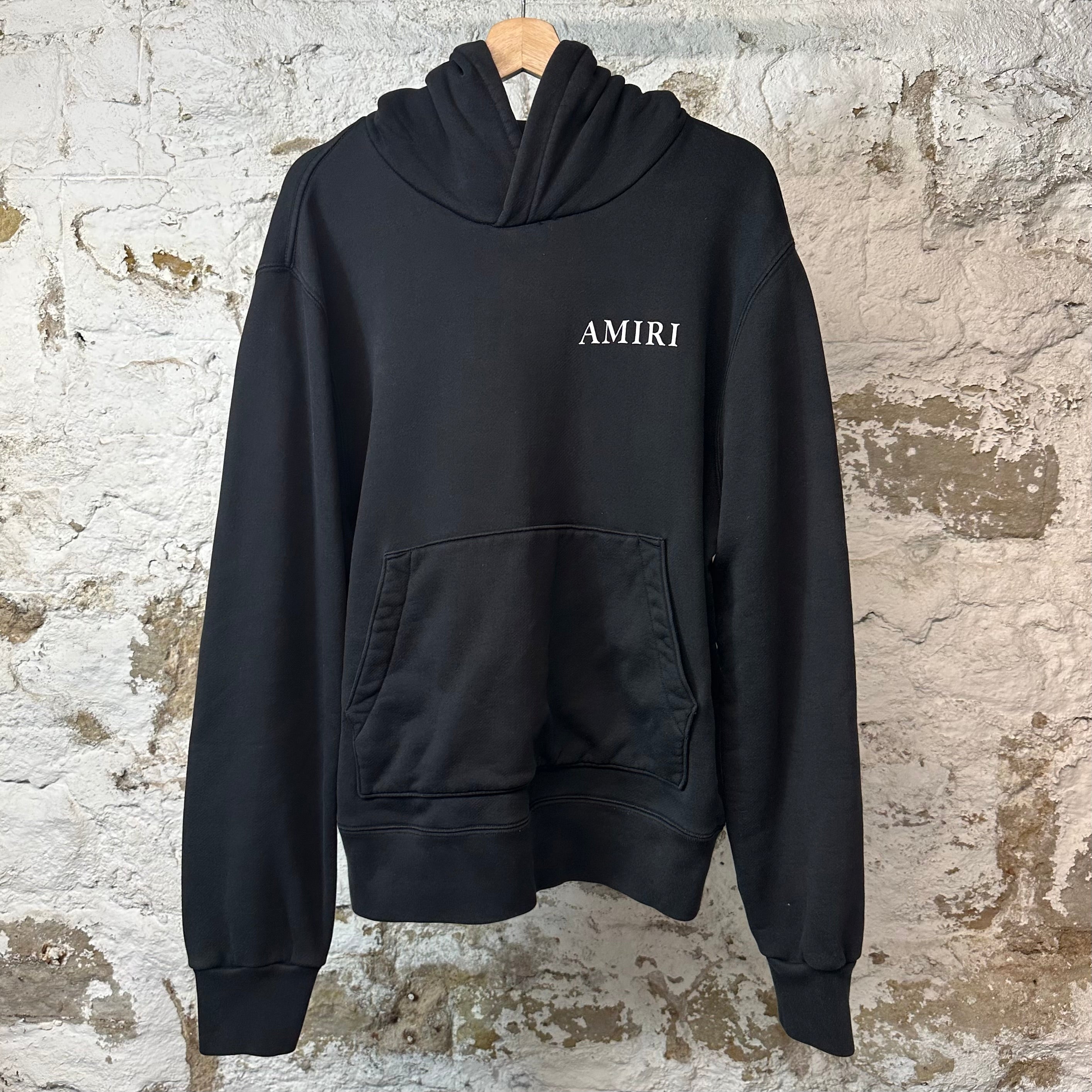 Amiri Mushroom Print Hoodie Black Sz L