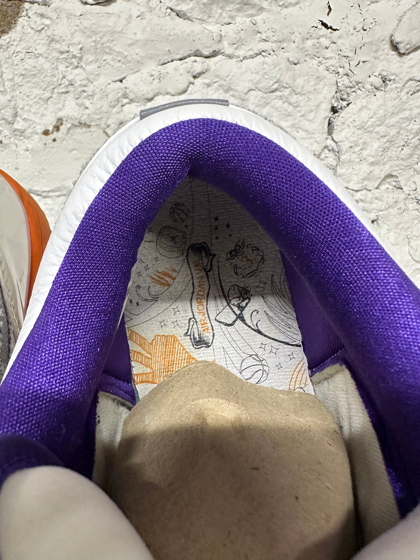 Air Jordan 1 Phat Low Lakers Sz 11.5