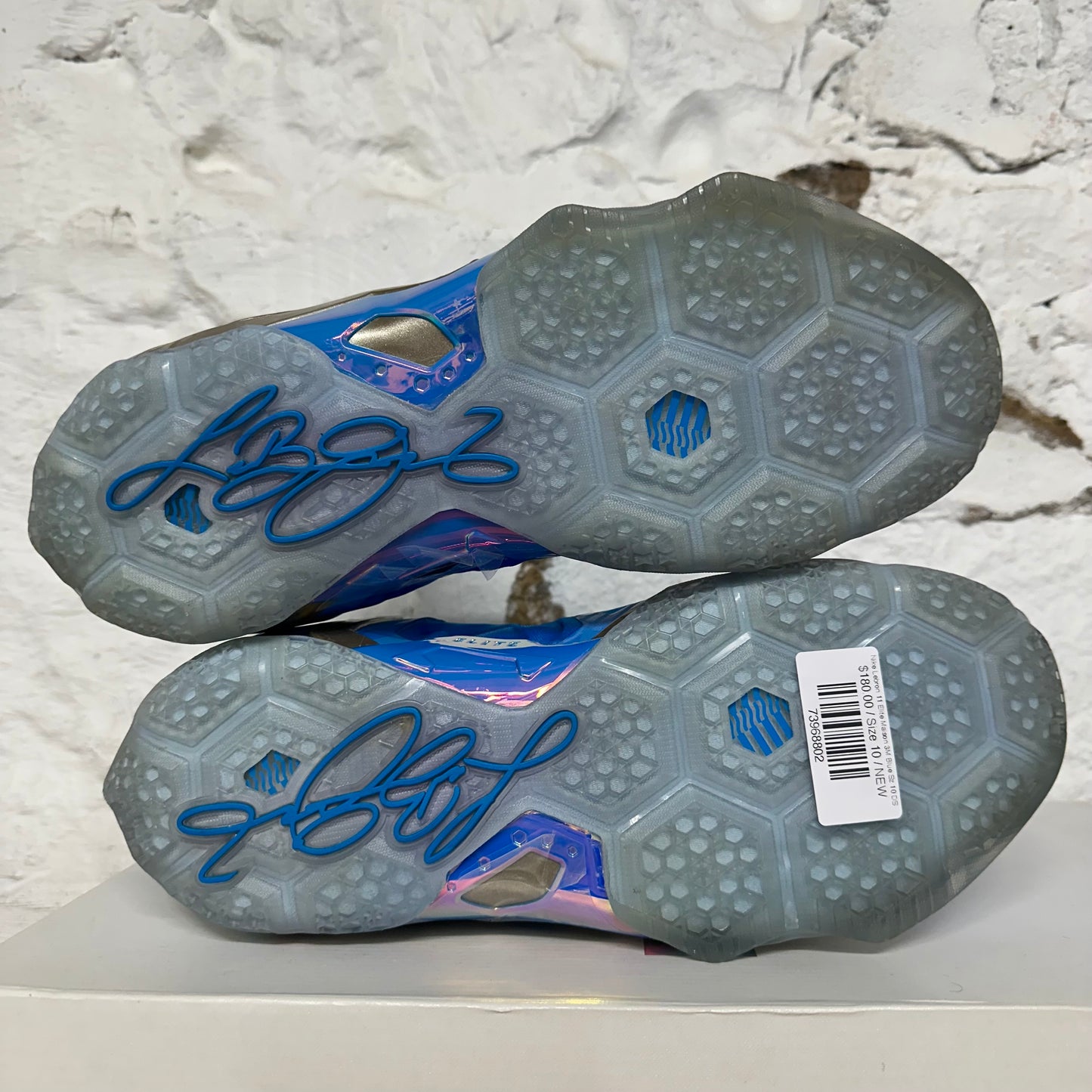 Nike LeBron 11 Elite Maison 3M Blue Sz 10 DS