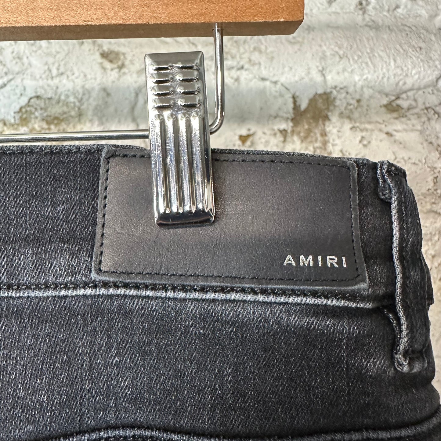 Amiri MX1 Brown Paisley Black Denim Jeans Sz 36