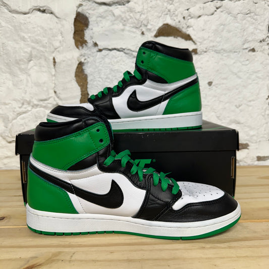 Air Jordan 1 High Lucky Green Sz 9