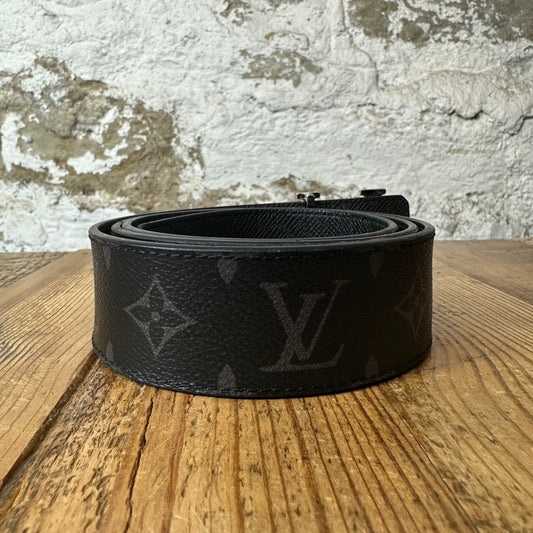 Louis Vuitton Monogram Eclipse Belt Sz (95/38) W/ Box