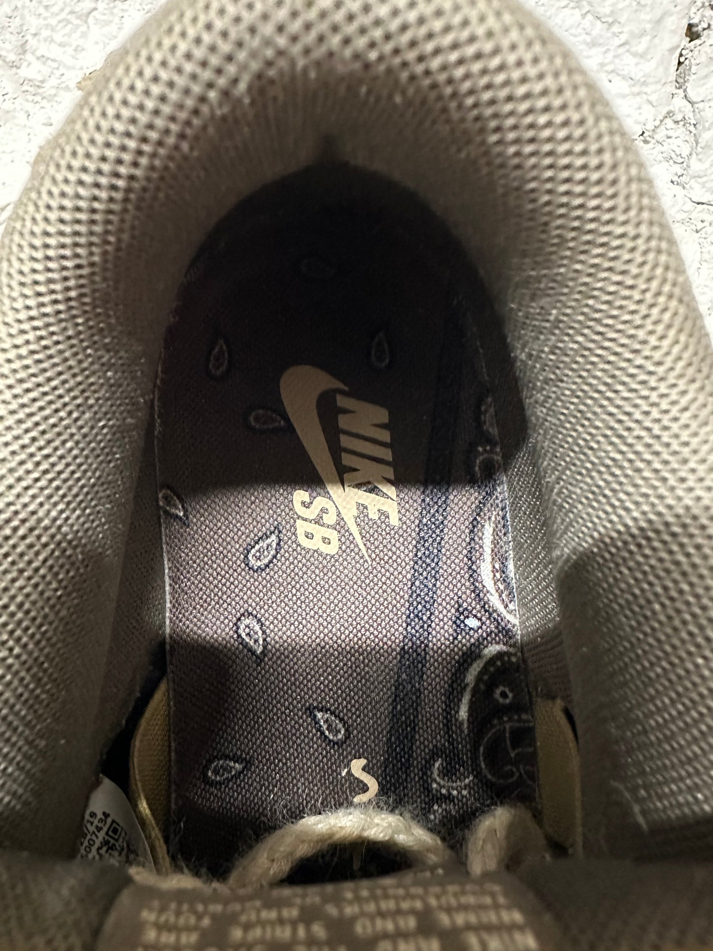 Nike SB Dunk Low Travis Scott Sz 8