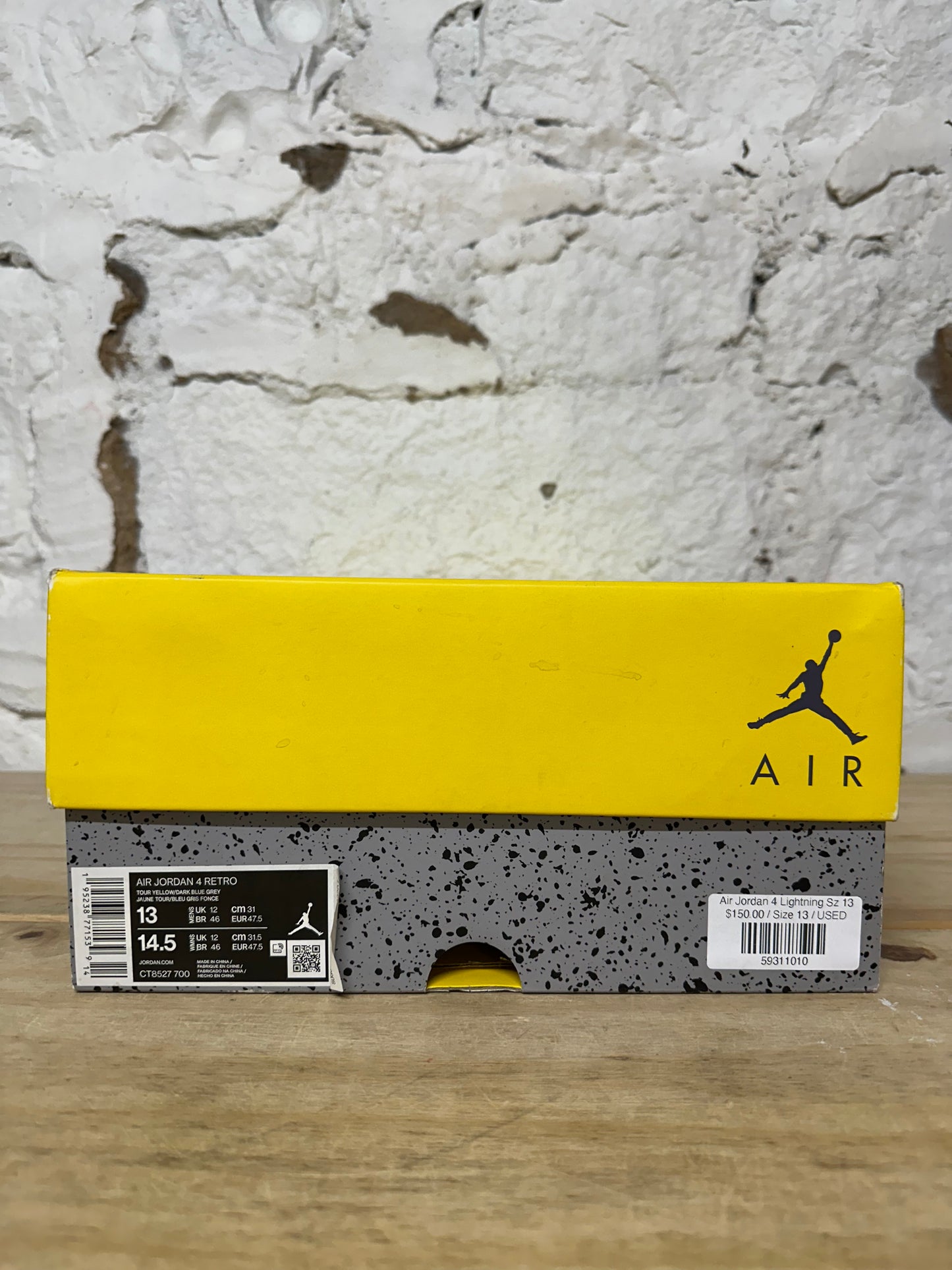 Air Jordan 4 Lightning Sz 13