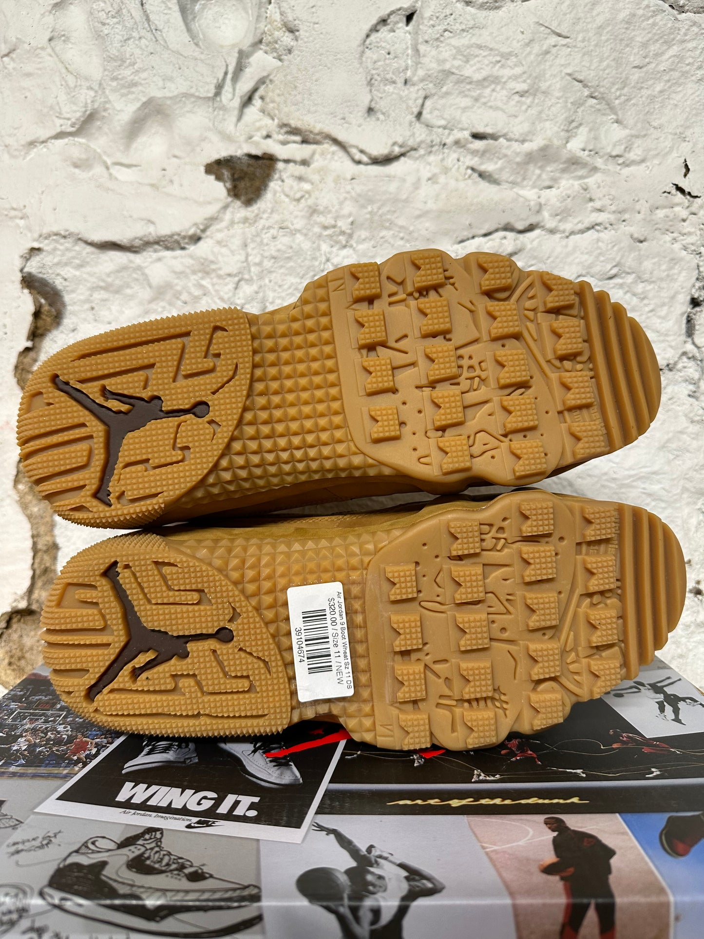 Air Jordan 9 Boot Wheat Sz 11 DS
