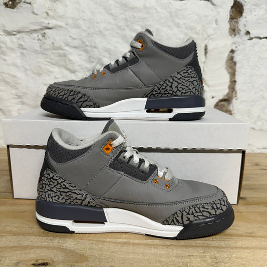 Air Jordan 3 Cool Grey Sz 5Y
