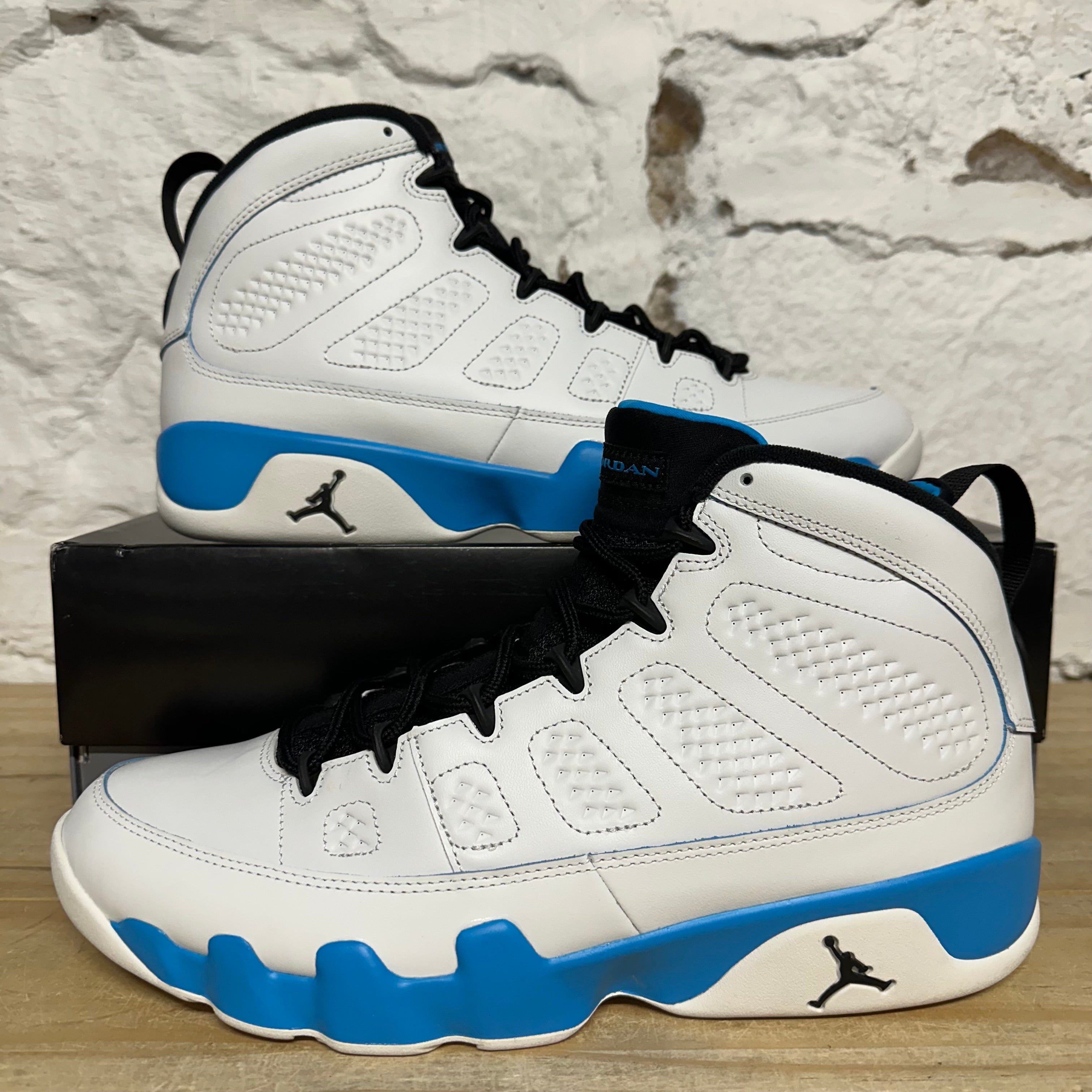 Air Jordan 9 Powder Blue Sz 13