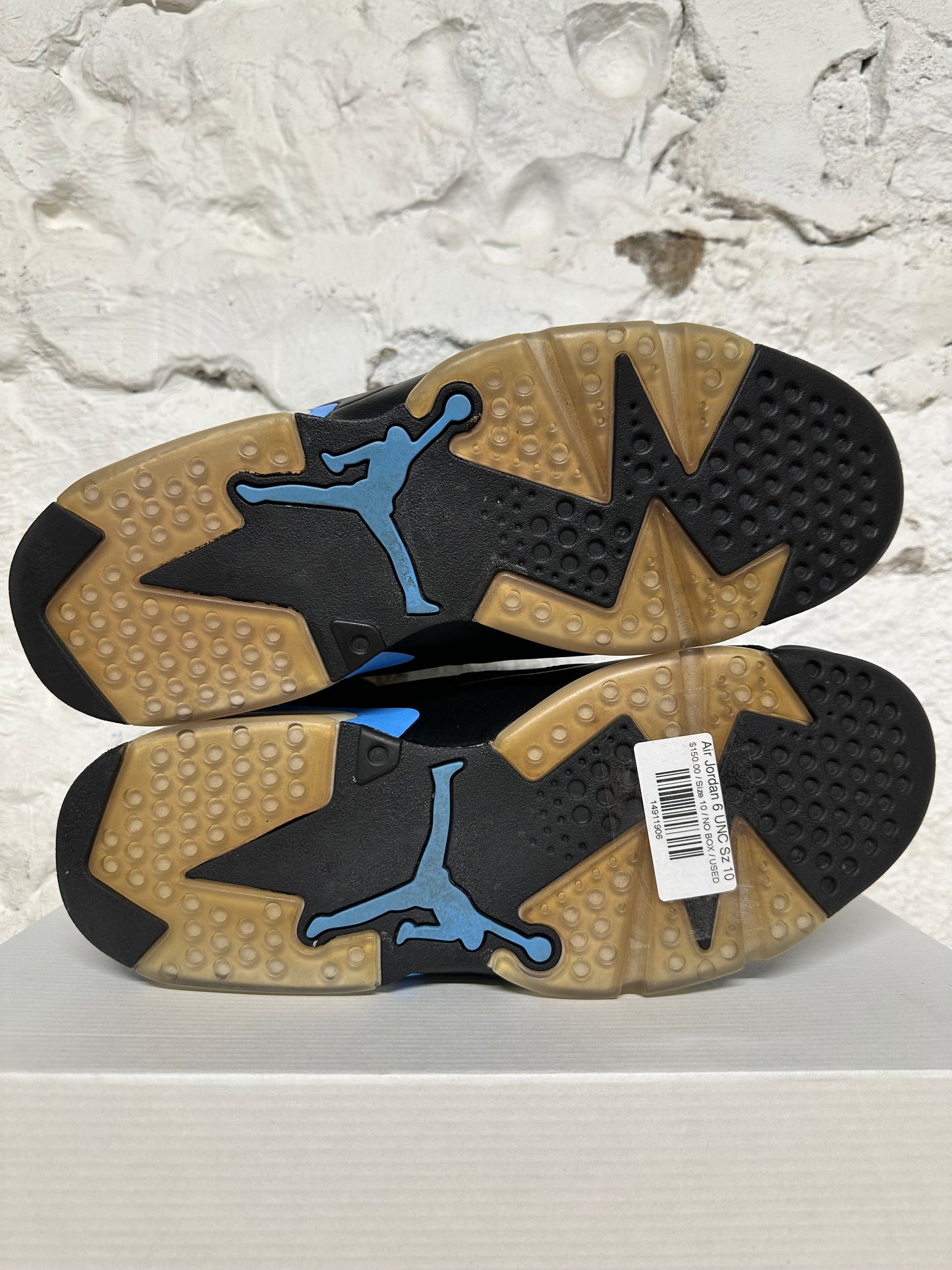 Air Jordan 6 UNC White Sz 10