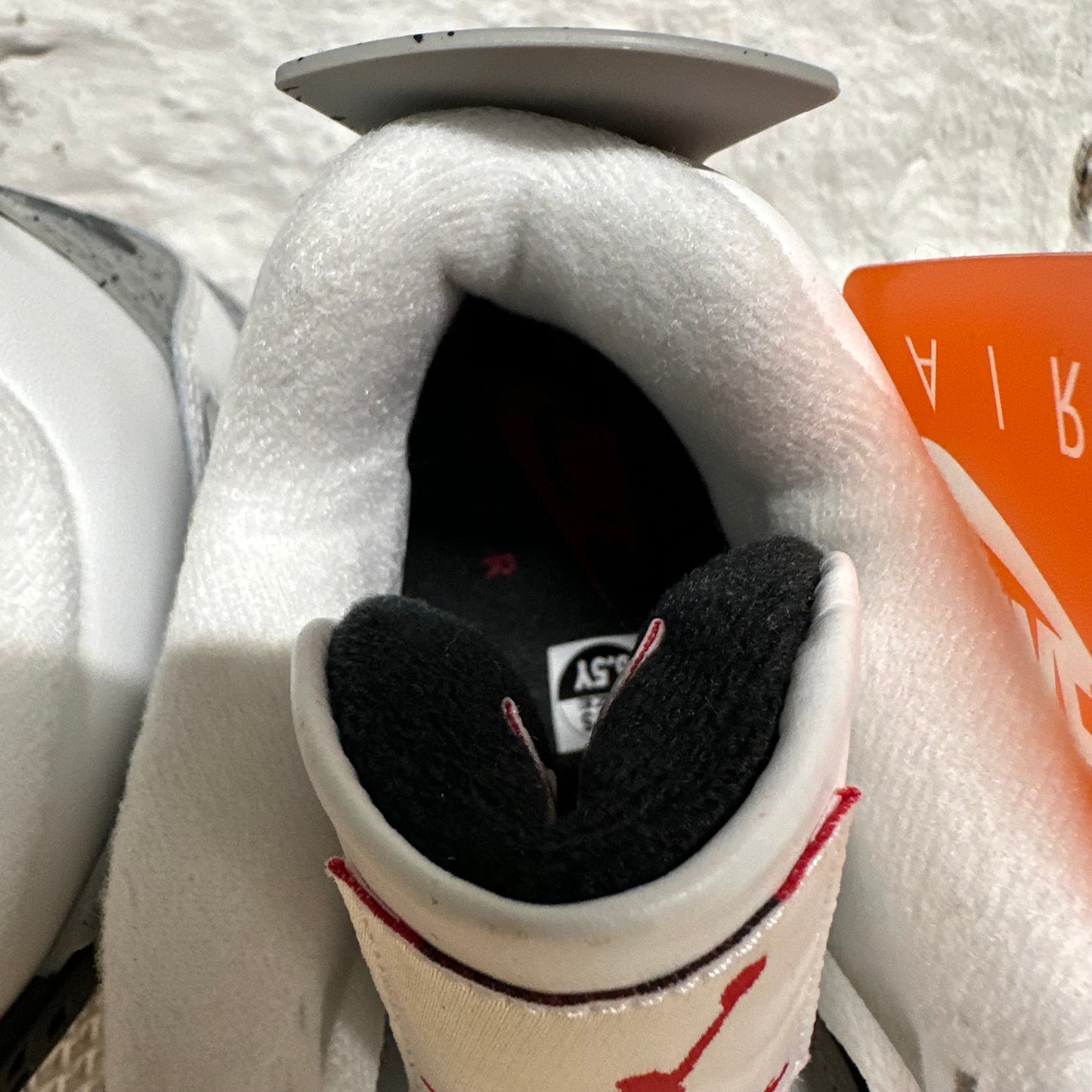 Air Jordan 4 White Cement Sz 6.5Y DS