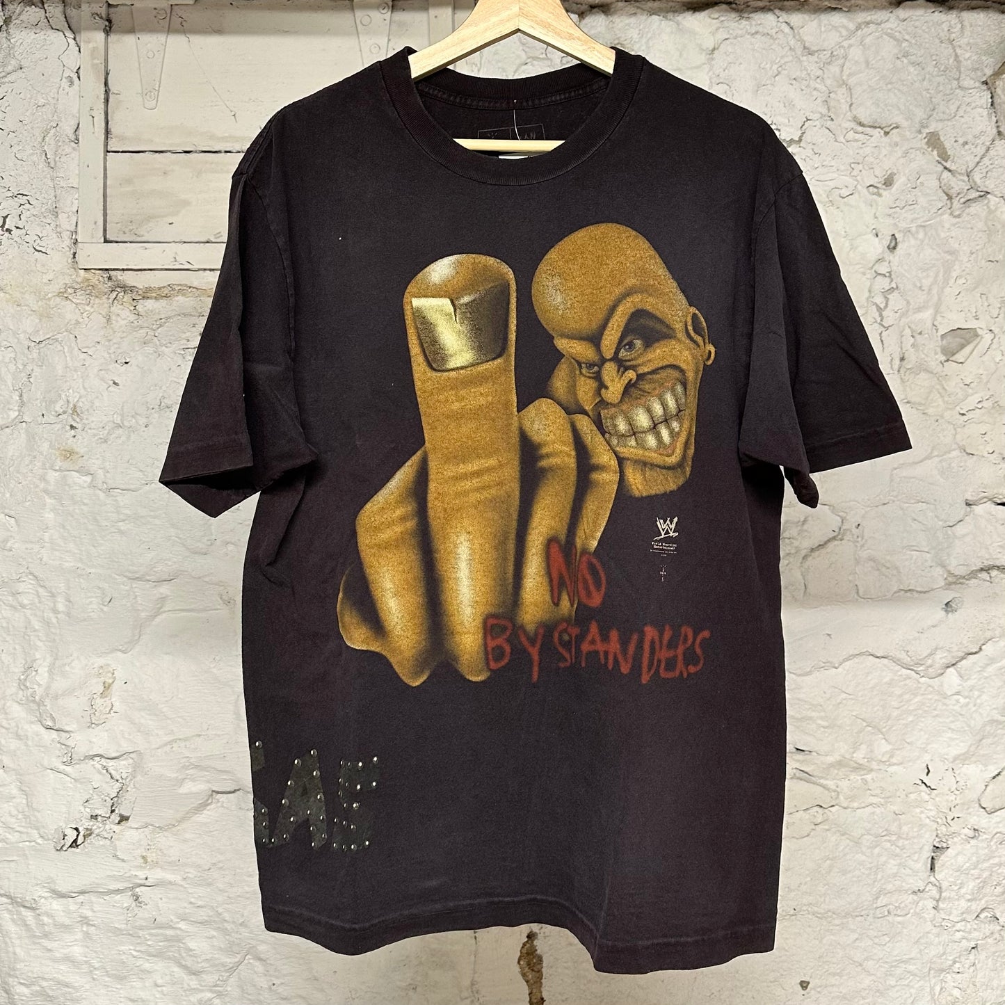 Travis Scott WWE No Bystanders T-Shirt Sz L