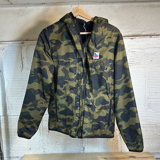 A Bathing Ape x Polartec 1st Camo Reversible Jacket Sz S