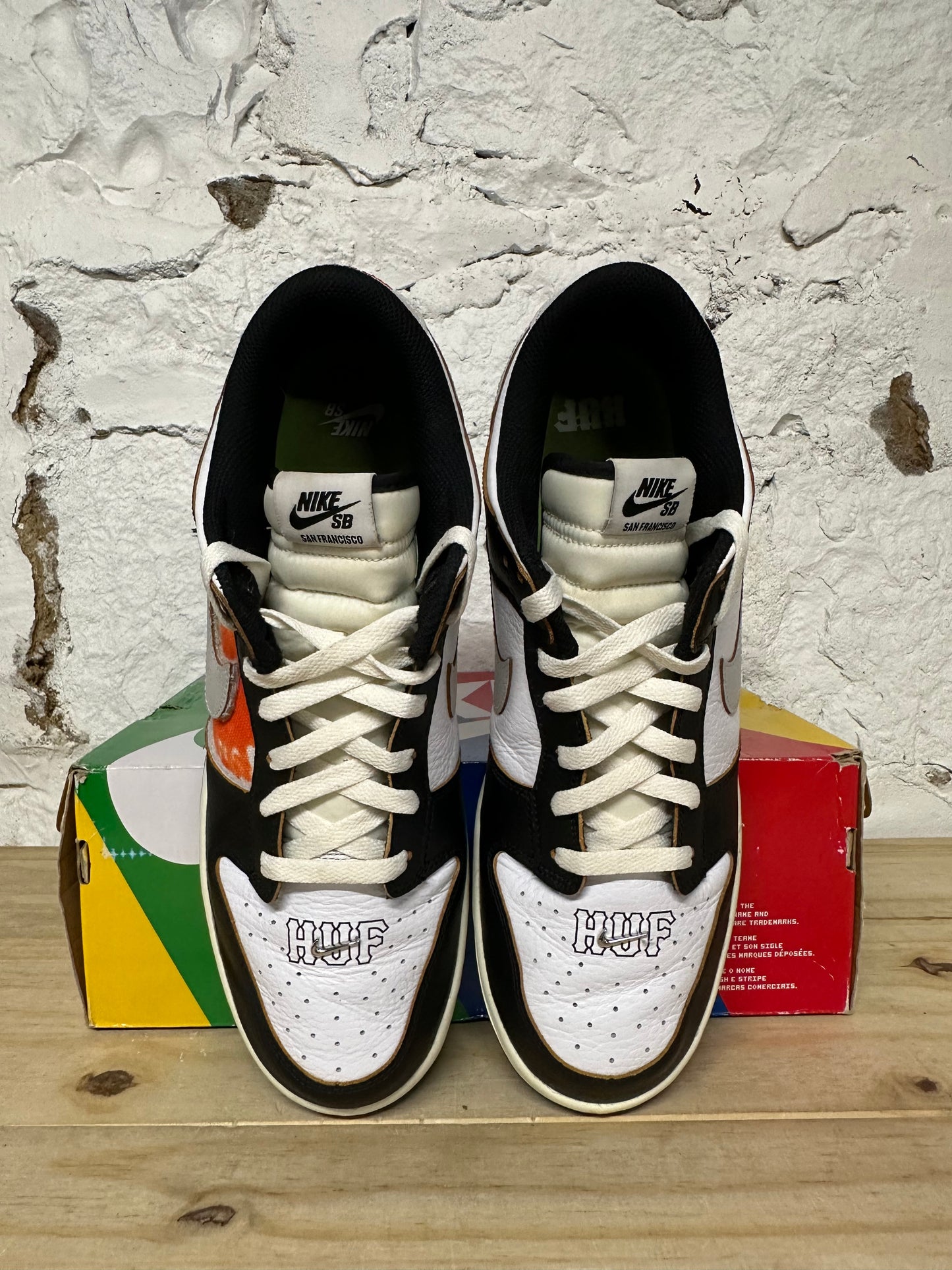 Nike Dunk Low HUF San Fran Sz 13