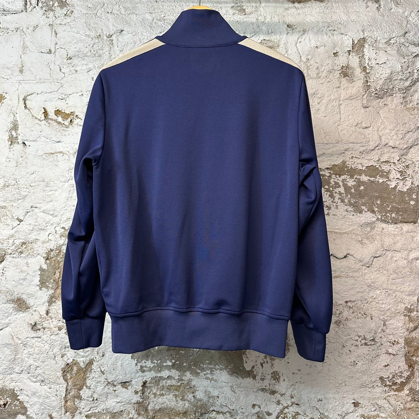 Palm Angels Navy Biege Track Jacket Sz L