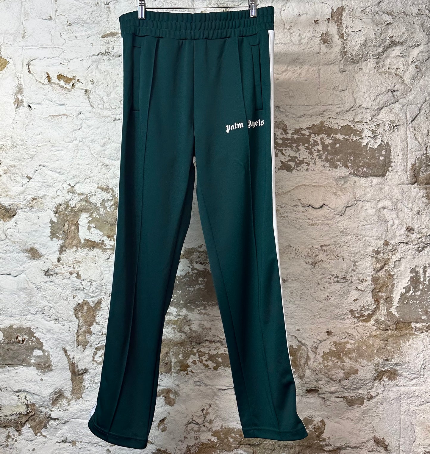 Palm Angels Forest Green Track Pants Sz L